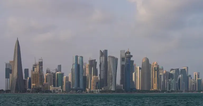 কাতারের রাজধানী দোহার ওয়েস্ট বে ডিস্ট্রিক্ট